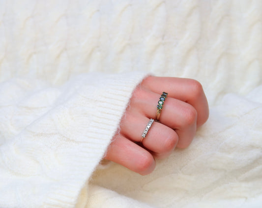 Grace | Diamant Rij Ring